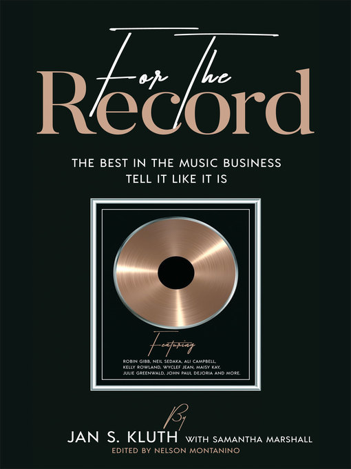 Title details for For the Record by Jan S. Kluth - Available